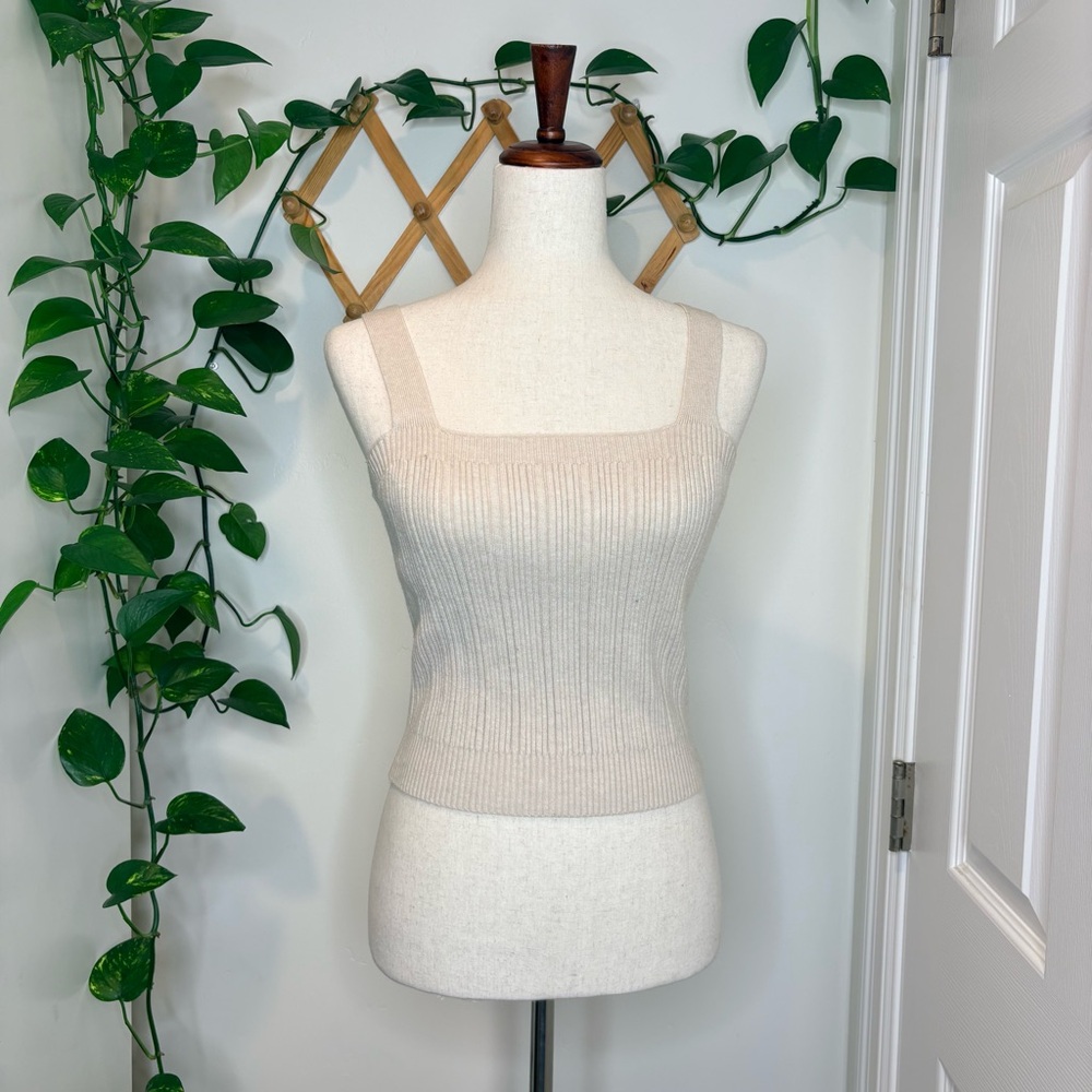 MARLED 2 Piece Button Up Cardigan Tank Set - Picture 8 of 10